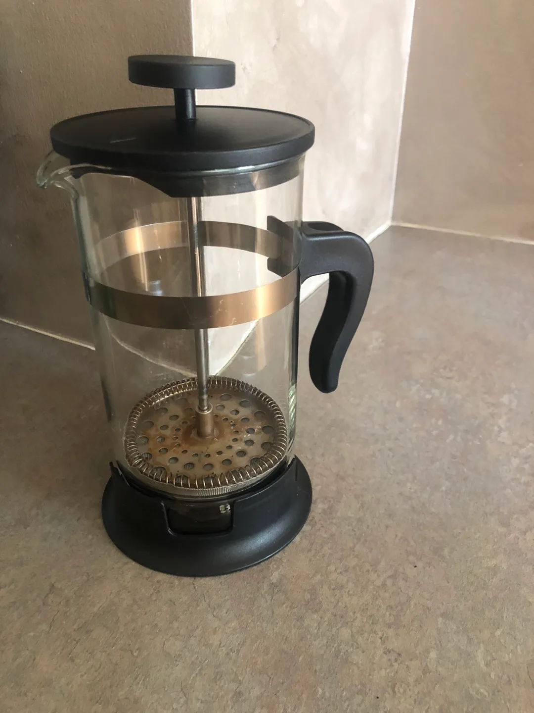 French Press Coffee Maker #freecycle thumbnail