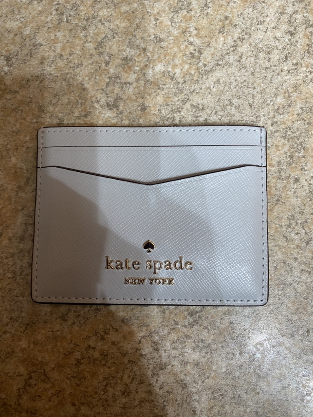 Kate Spade New York Slim Card Holder - Light Grey