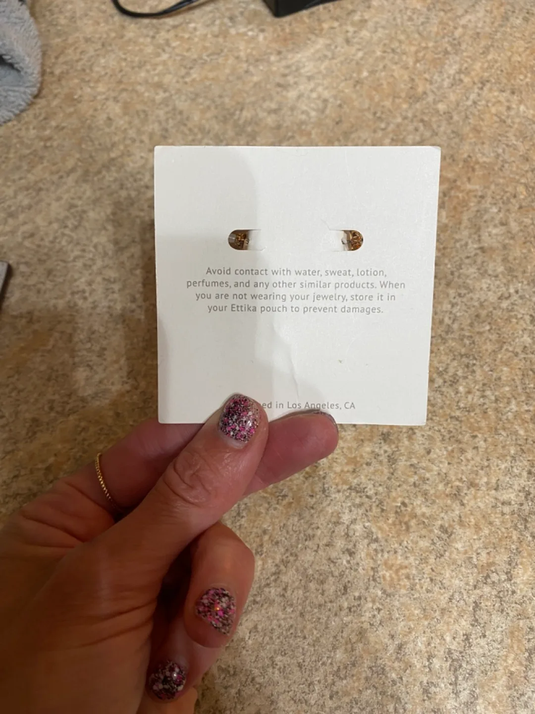 Ettika 18k Gold-Plated Pearl Earrings image indicator(2)