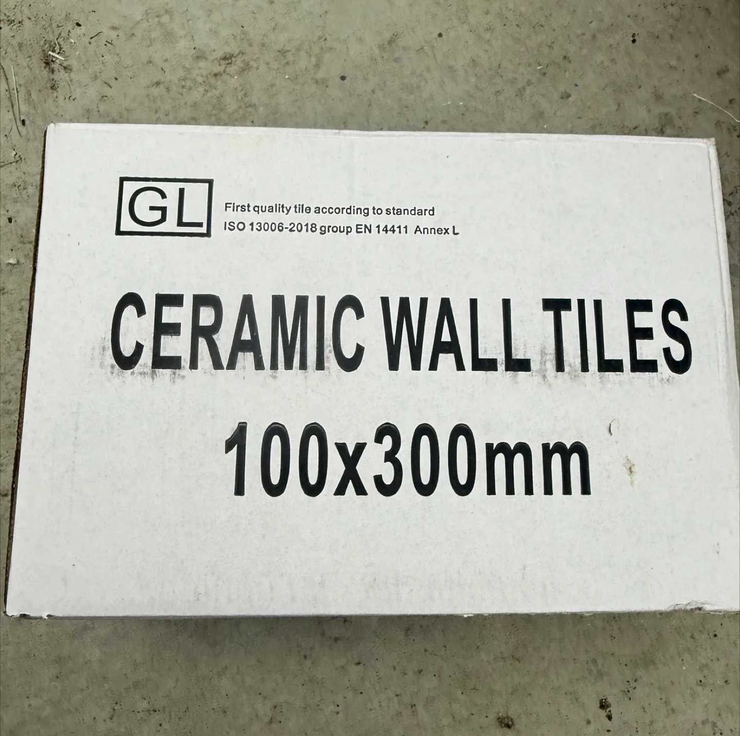 100x300mm Ceramic Wall Tiles - White Gloss thumbnail