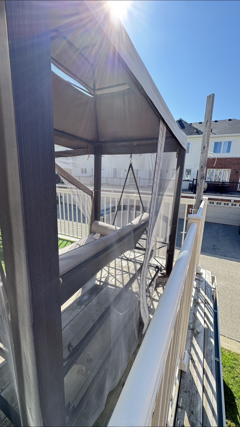 Outdoor Patio Swing with Gazebo - photo 2