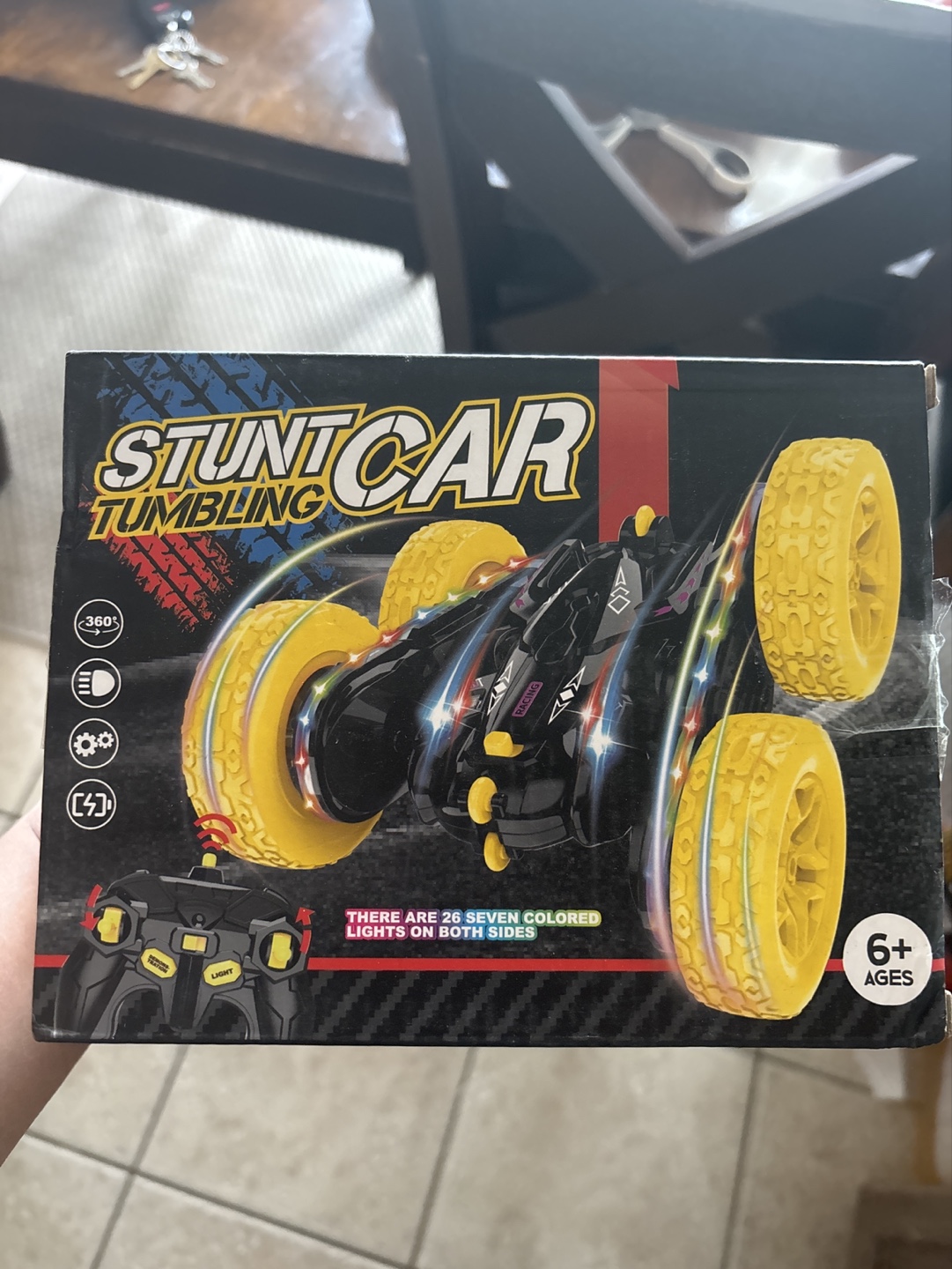 Stunt Car Tumbling RC Toy with Lights