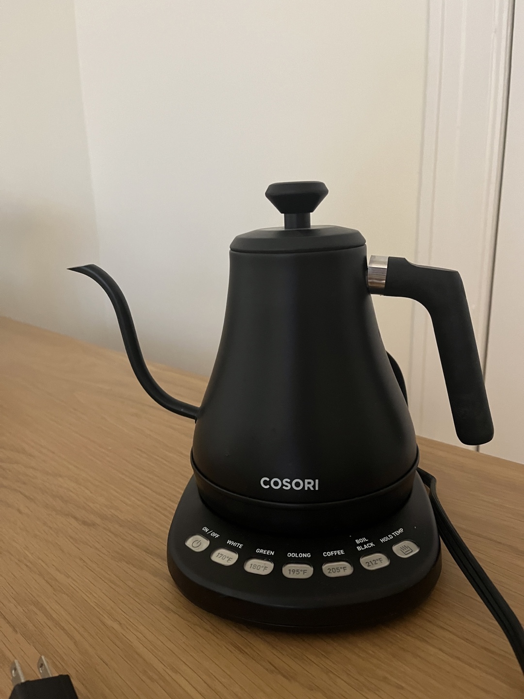 COSORI electric gooseneck kettle