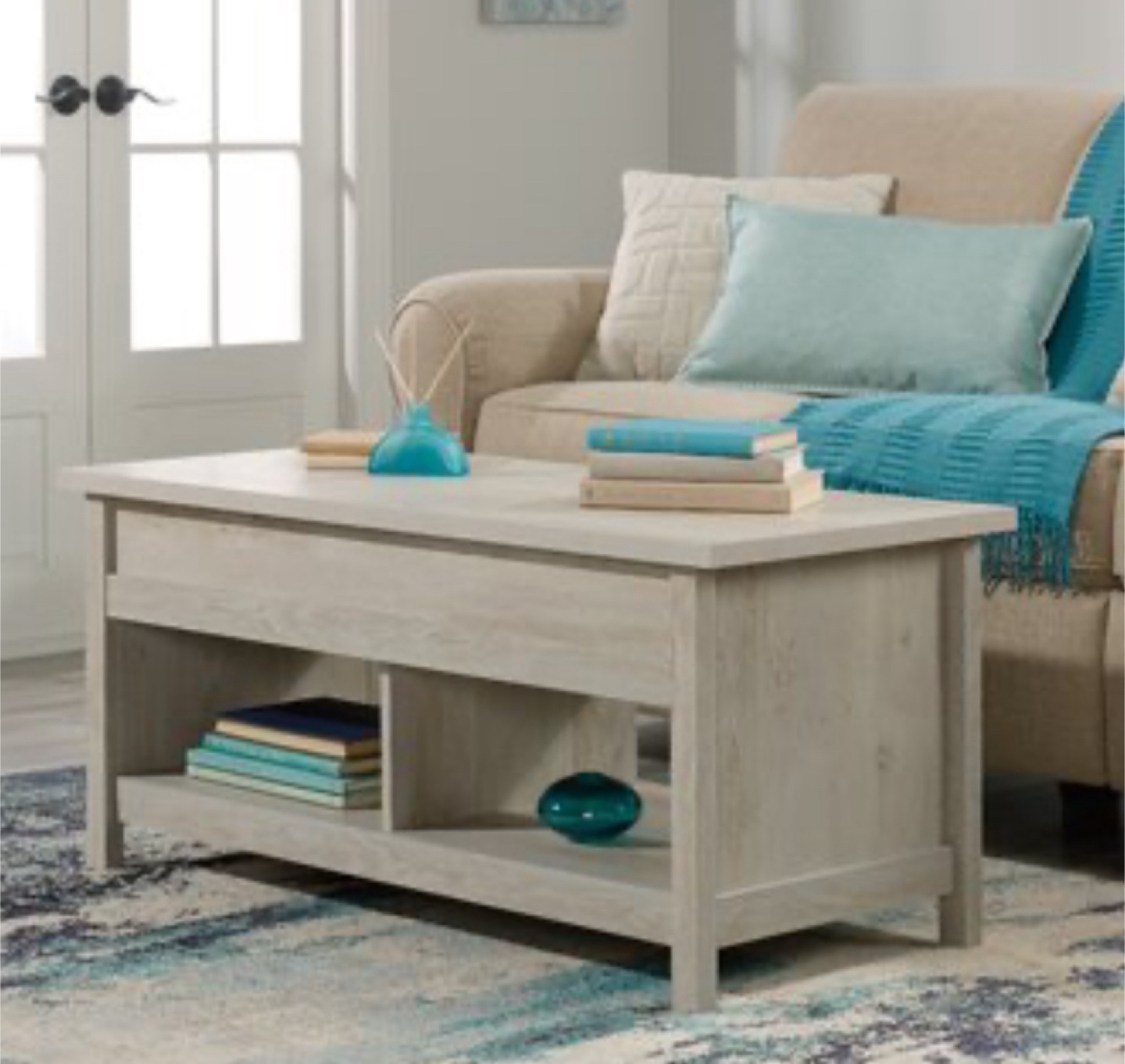 Lift-Top Coffee Table with Storage