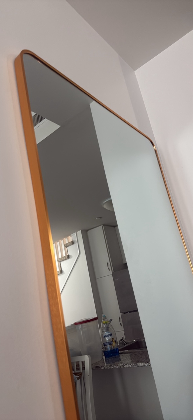 Full-Length Rose Gold Frame Mirror - photo 2