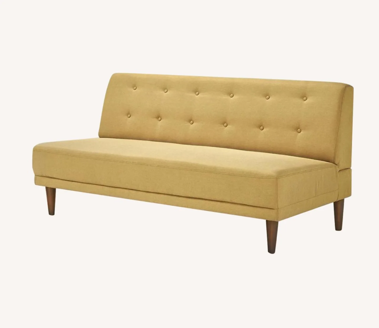 Midcentury Modern Sofa - Mustard Yellow #freecycle
