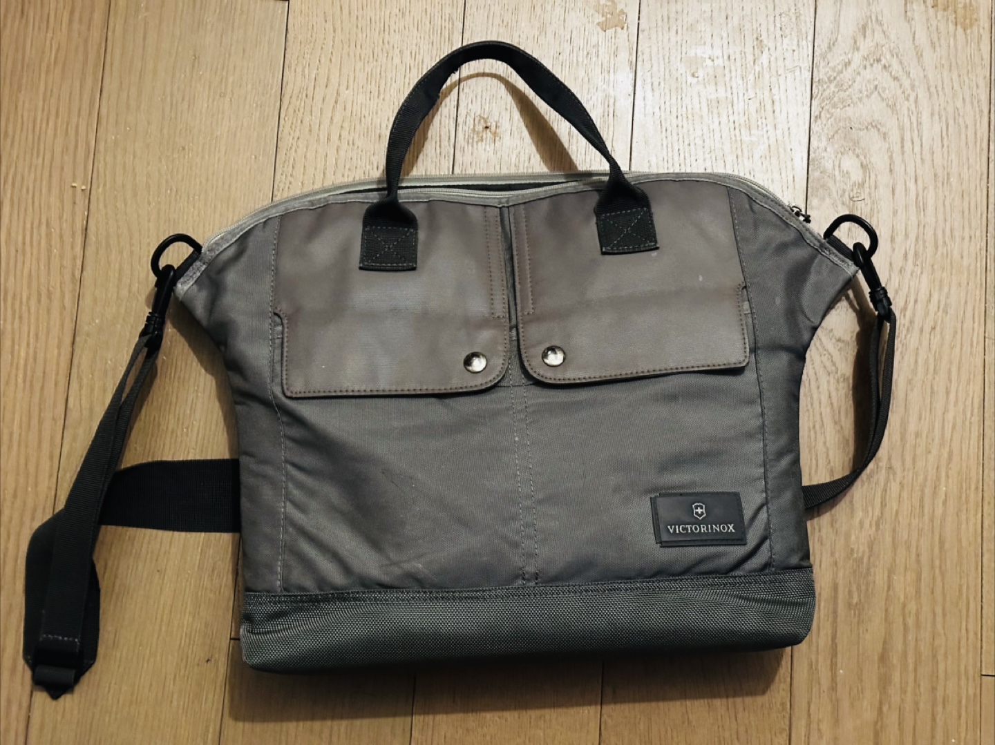 Victorinox Gray Laptop Bag