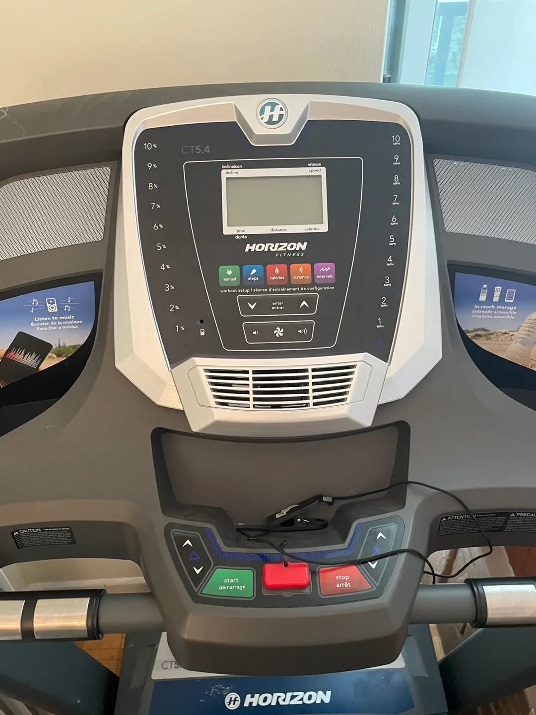 Horizon Fitness CT5.4 Treadmill image indicator(4)