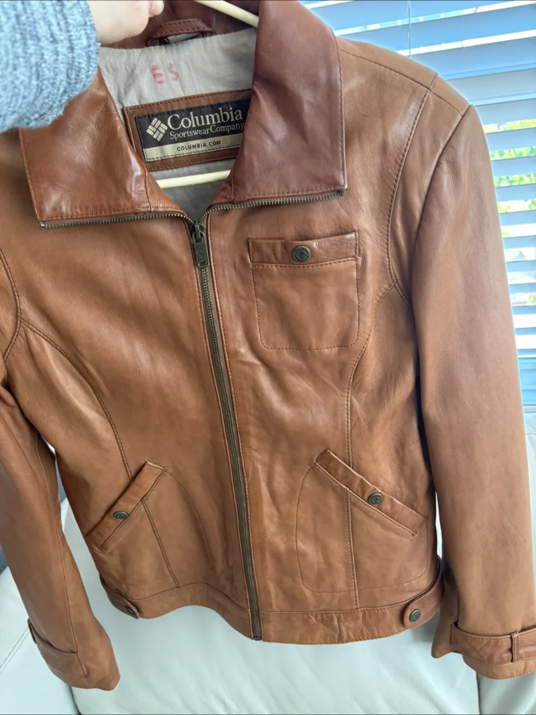 Columbia Leather Jacket image indicator(4)