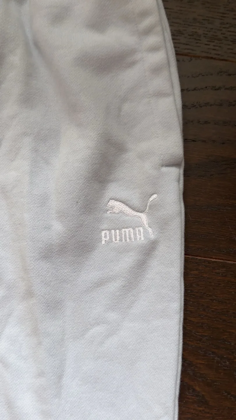 Women's Puma Light Blue Sweatpants image indicator(3)