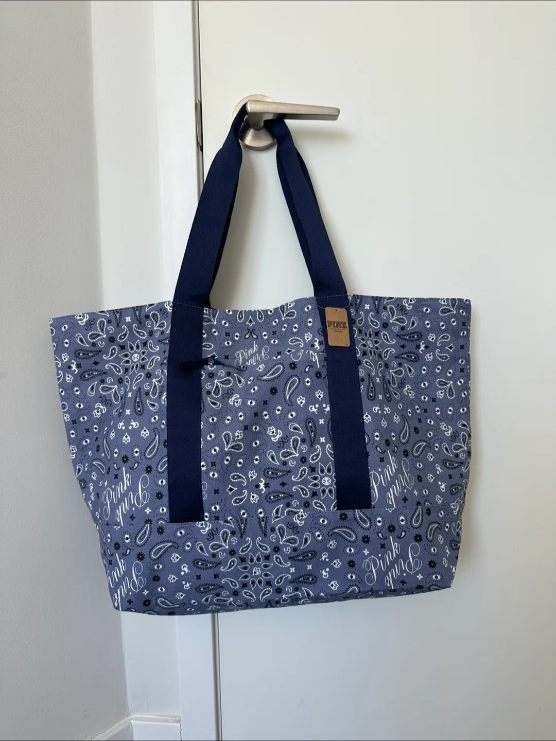 Pink Nation Bandana Tote Bag thumbnail