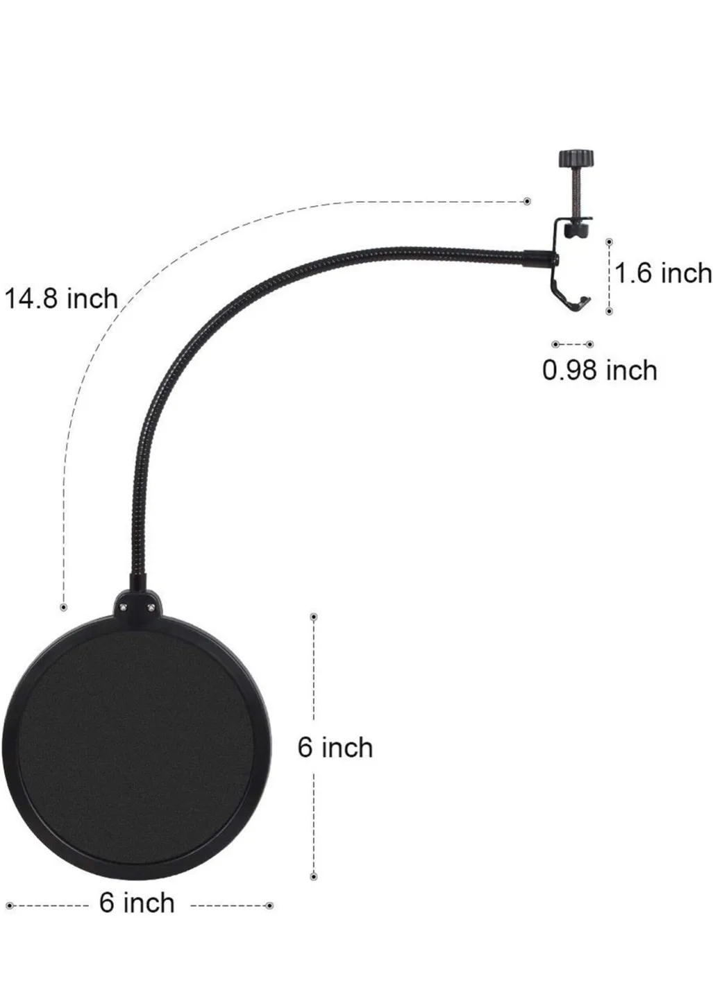 Microphone Pop Filter image indicator(4)
