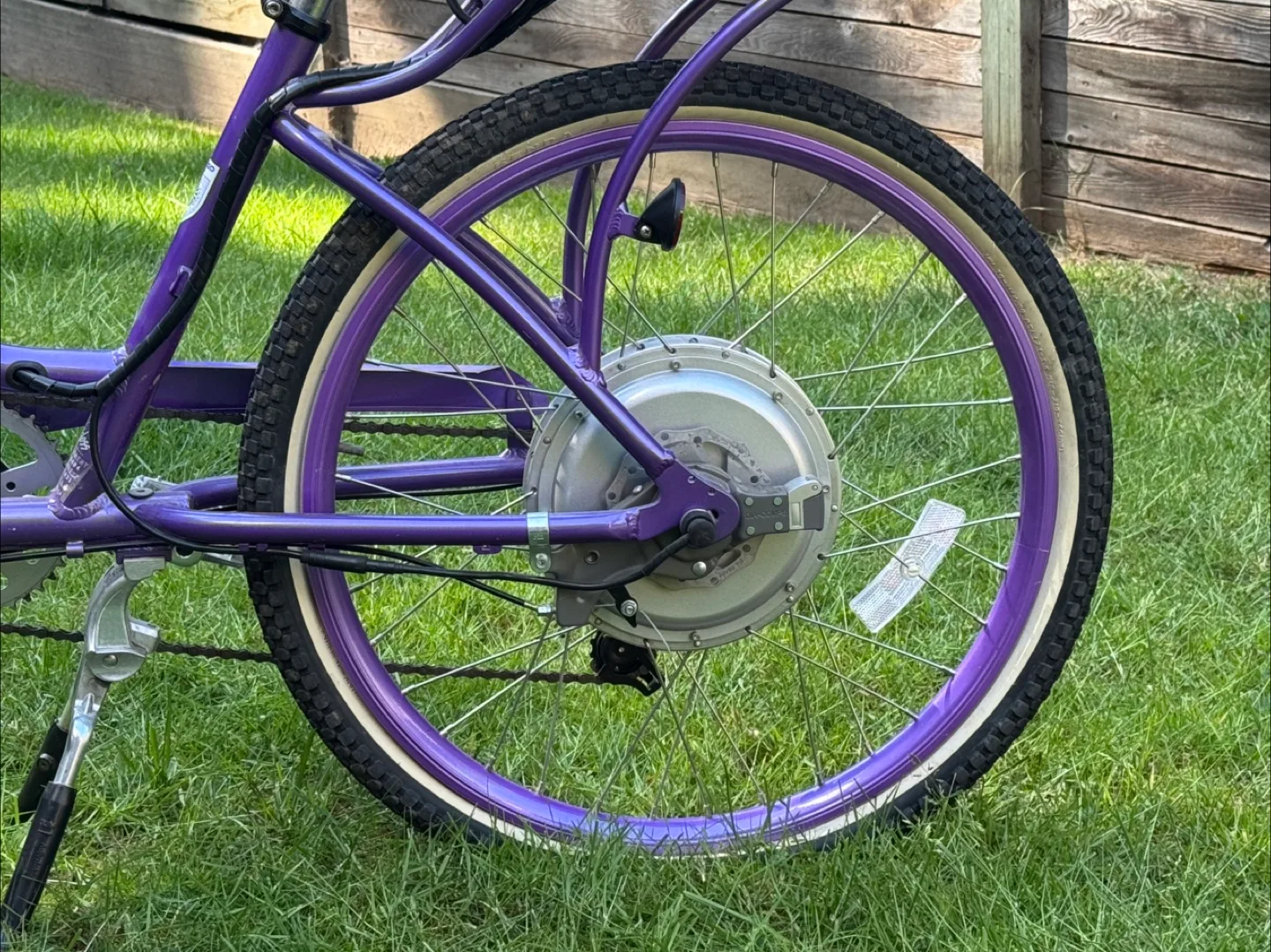 Purple Pedego Electric Bicycle image indicator(3)
