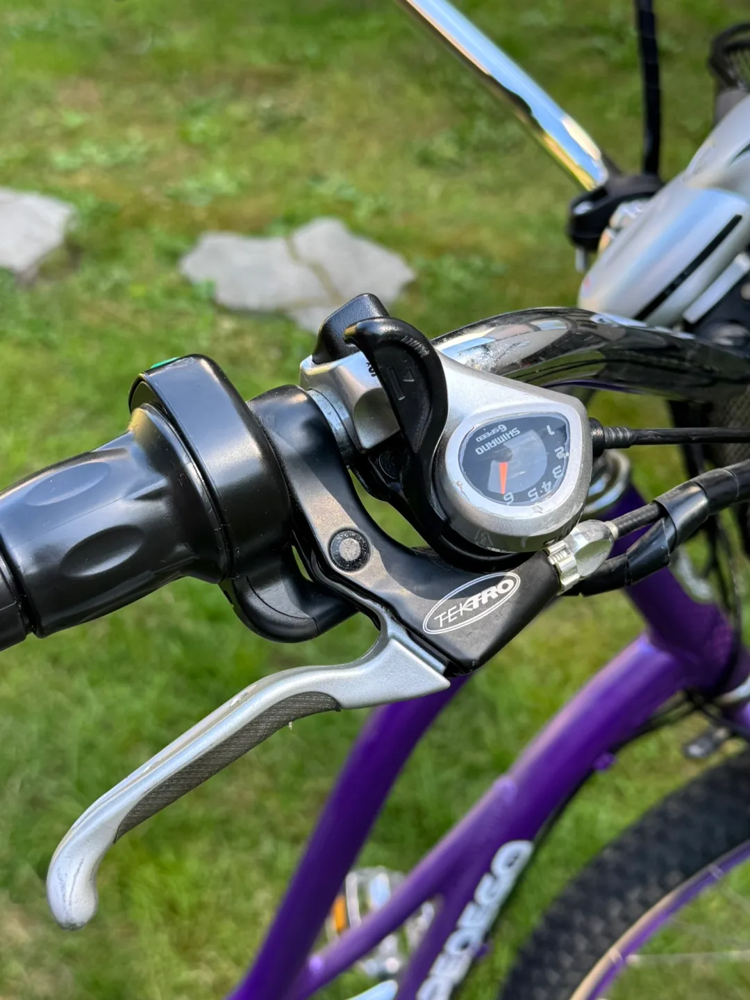 Purple Pedego Electric Bicycle image indicator(7)
