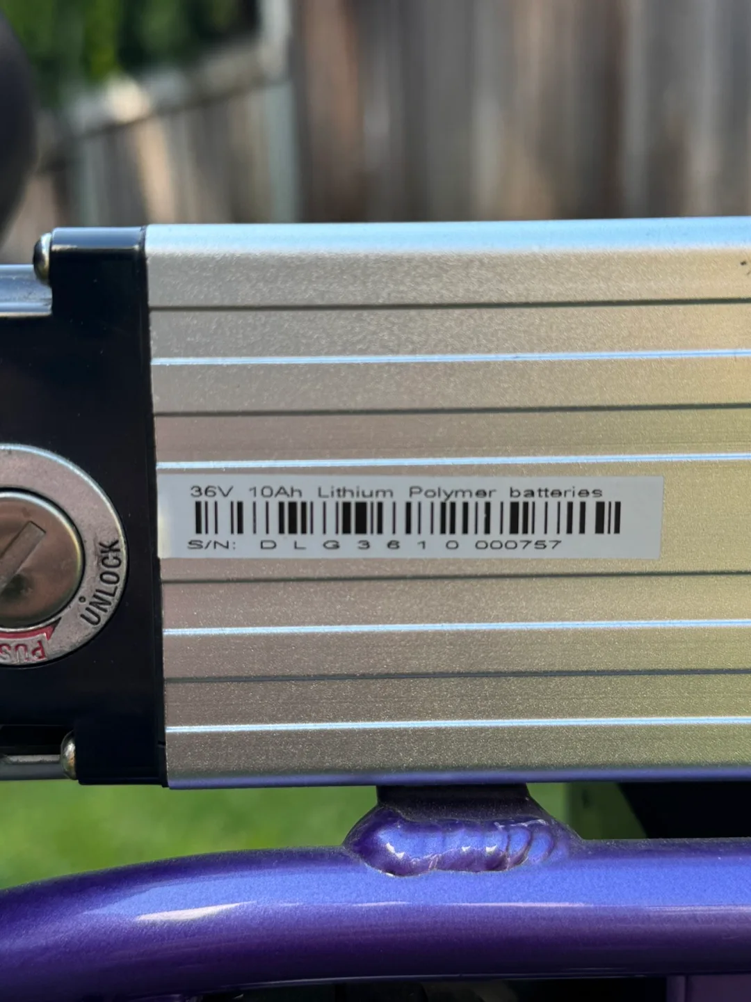 Purple Pedego Electric Bicycle image indicator(10)