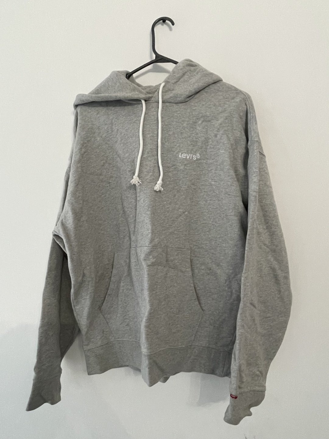 Levi's Grey Relaxed Hoodie Size Small