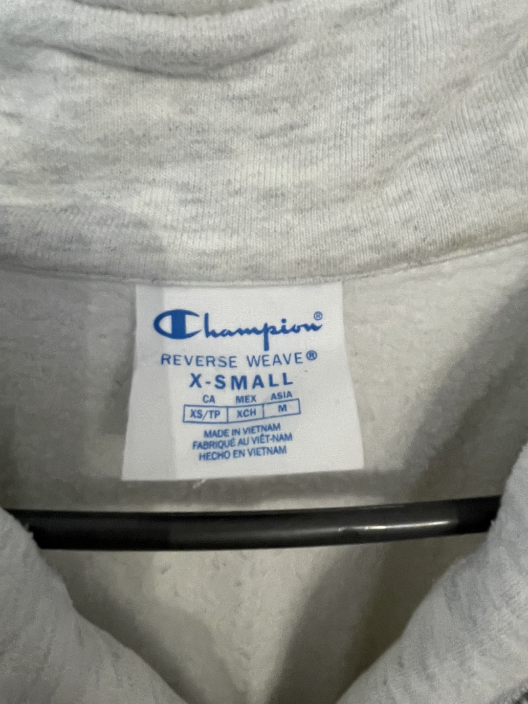 Champion Reverse Weave Quarter Zip Sweatshirt - X-Small - photo 3
