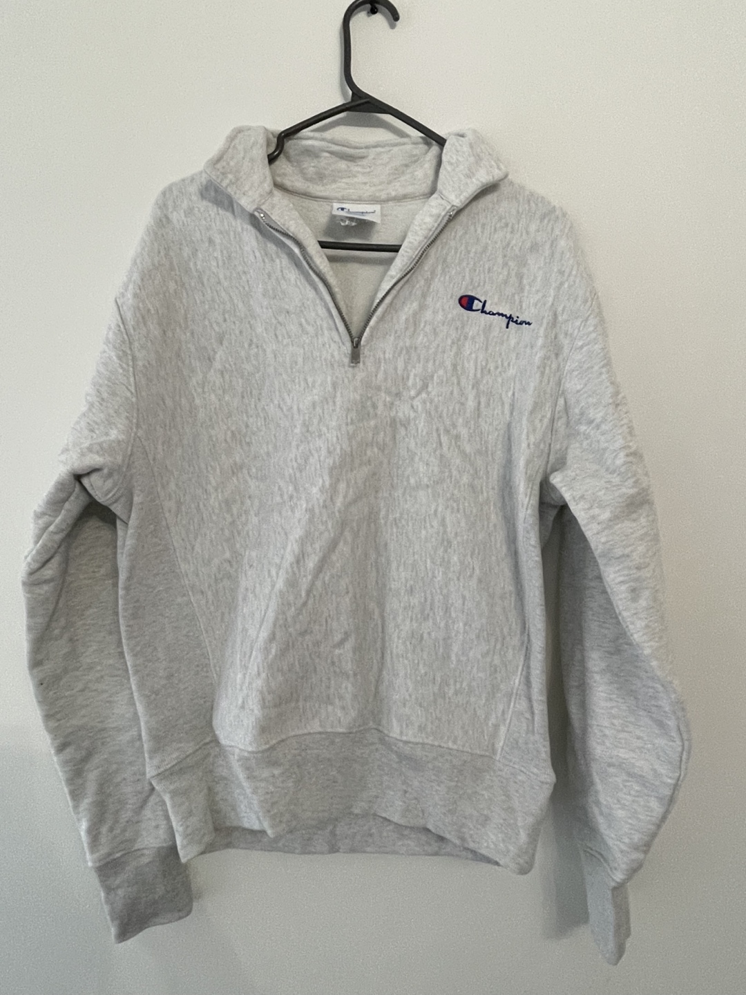 Champion Reverse Weave Quarter Zip Sweatshirt - X-Small