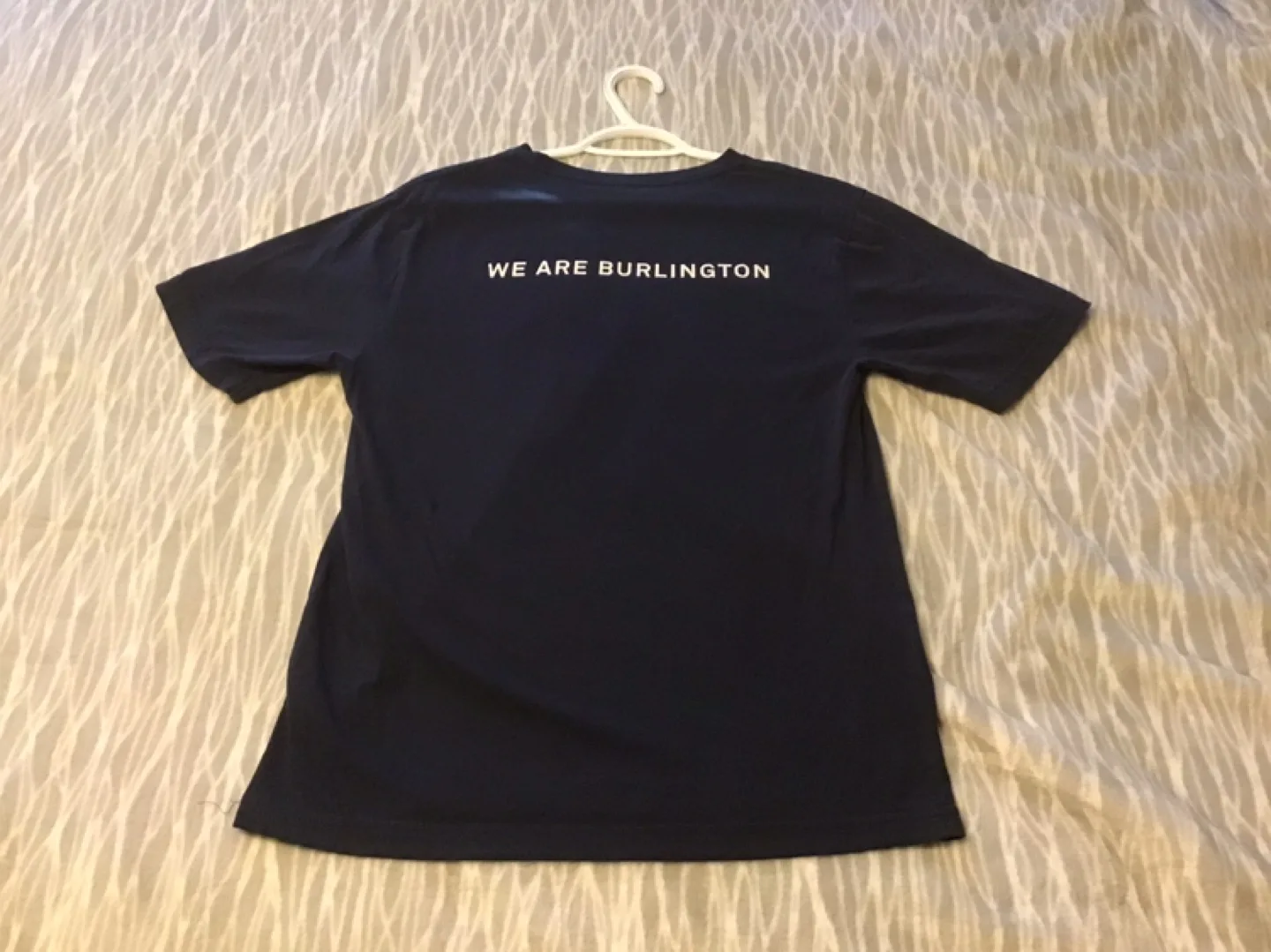 🤩 Blue “We Are Burlington” T-Shirt - Size M image indicator(2)