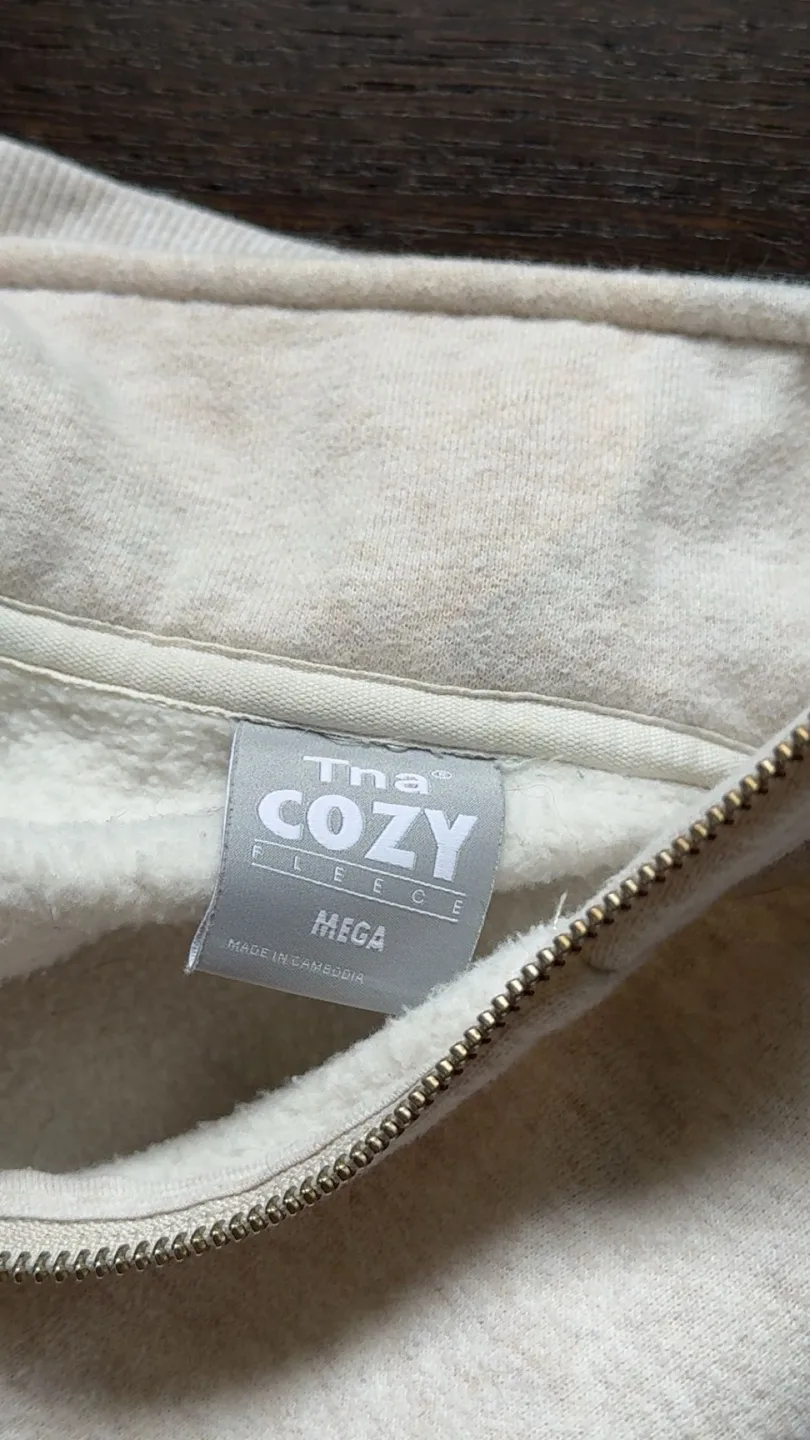 Tna Cozy Fleece Mega Quarter Zip image indicator(4)