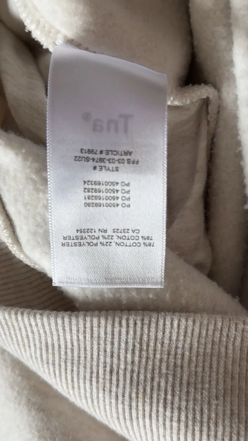 Tna Cozy Fleece Mega Quarter Zip image indicator(6)