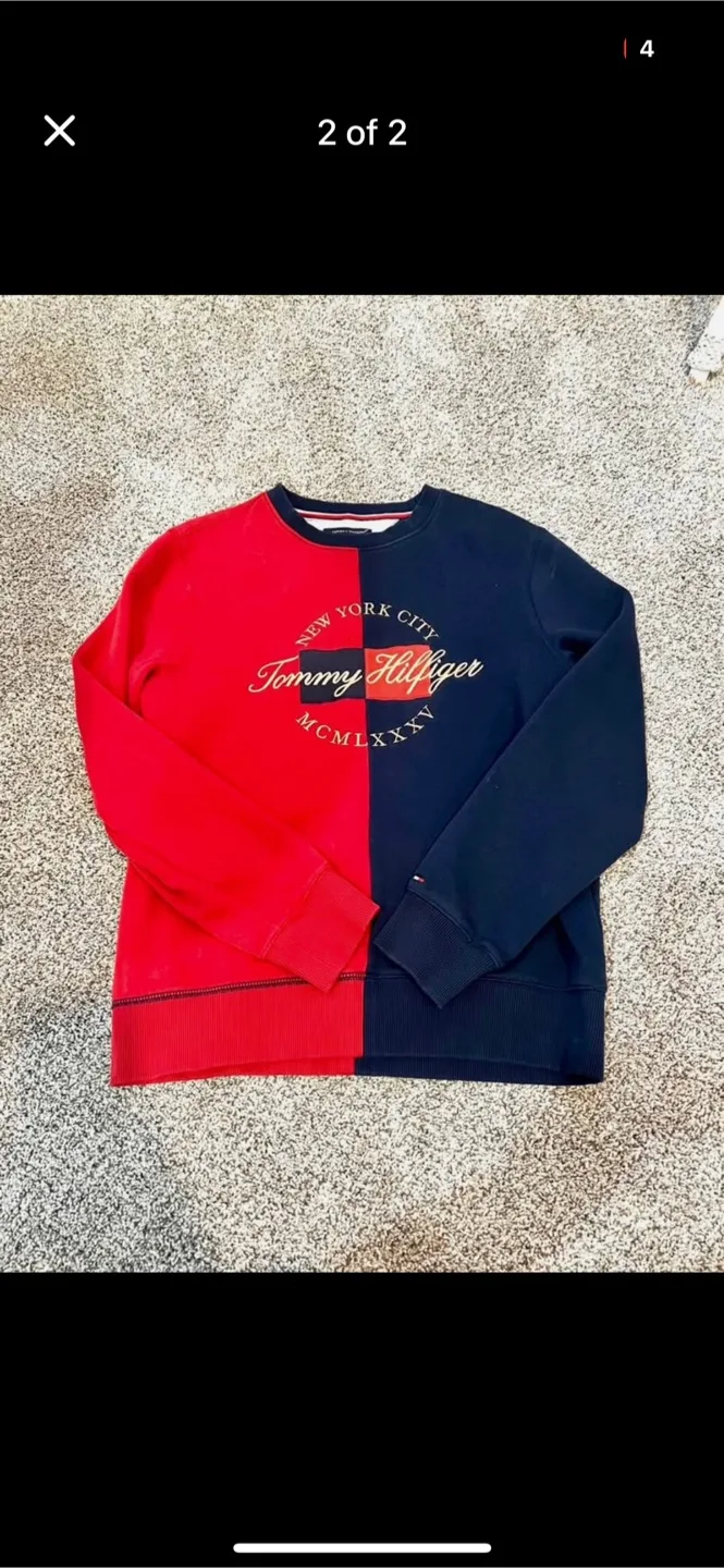 Tommy Hilfiger  Crewneck Sweater (L) thumbnail