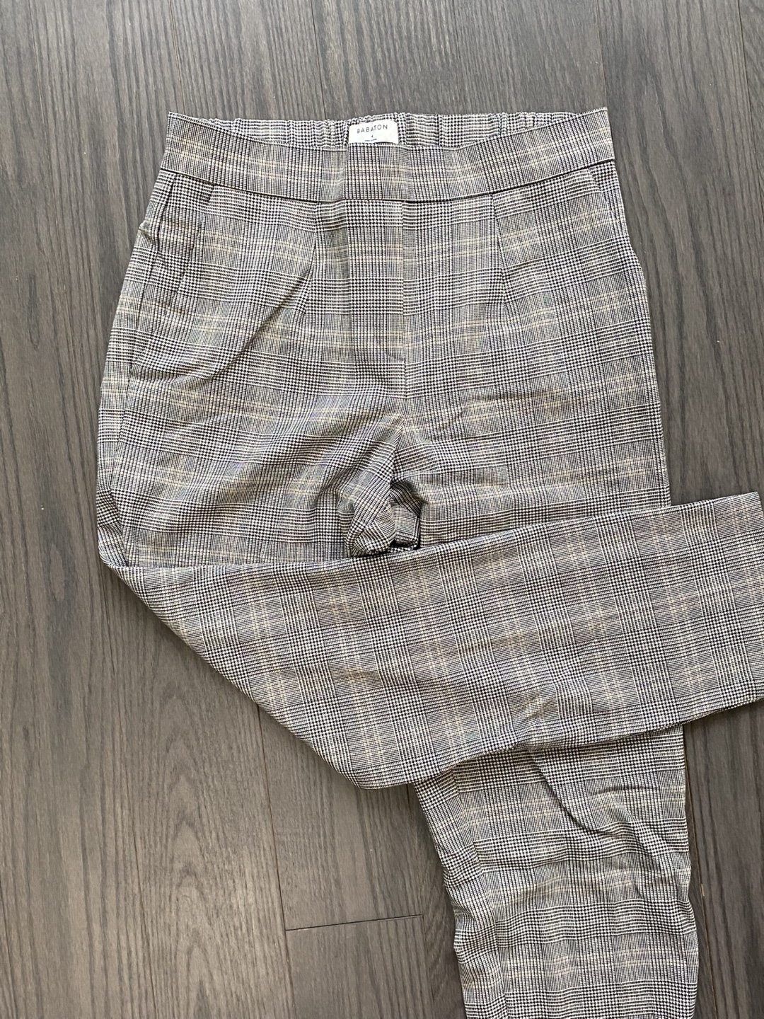 Babaton Conan Pant in Plaid Size 4