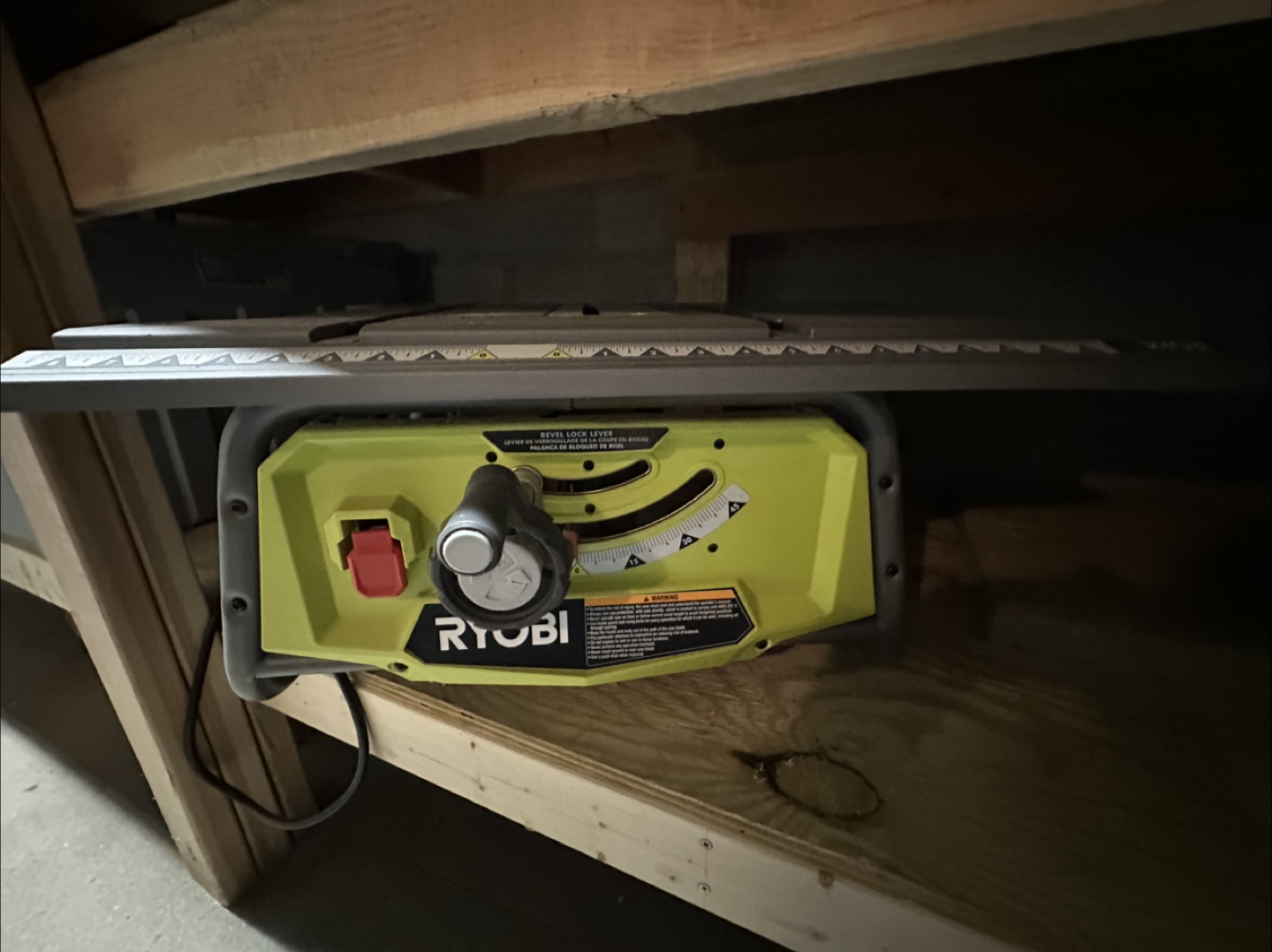 Ryobi Compact “10  Jobsite Table Saw - photo 2