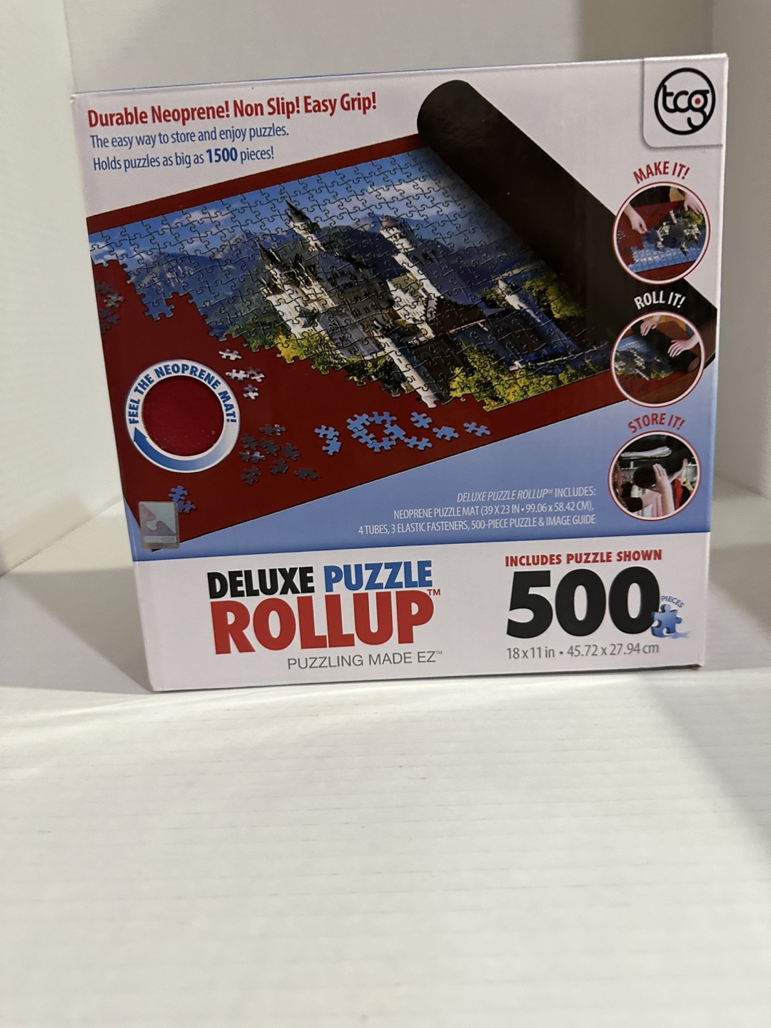 Deluxe Puzzle Rollup Mat for Puzzles up to 1500 Pieces