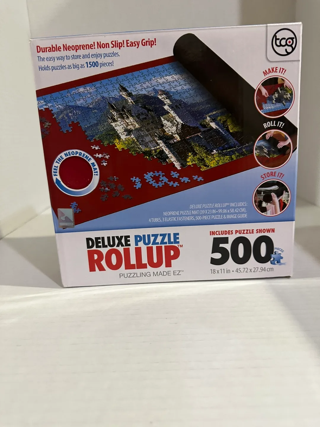 Deluxe Puzzle Rollup Mat for Puzzles up to 1500 Pieces thumbnail