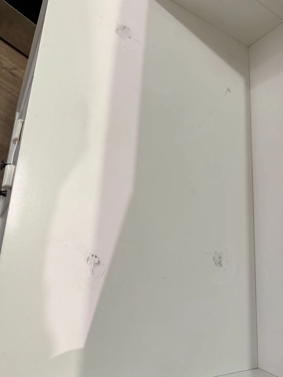 IKEA HAUGA White Cabinet with 2 Doors image indicator(5)