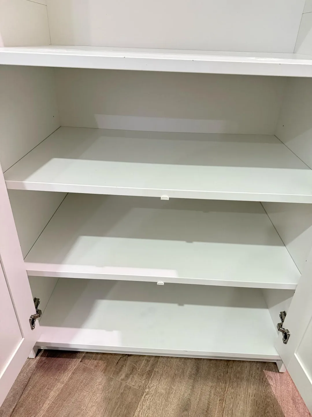 IKEA HAUGA White Cabinet with 2 Doors image indicator(4)
