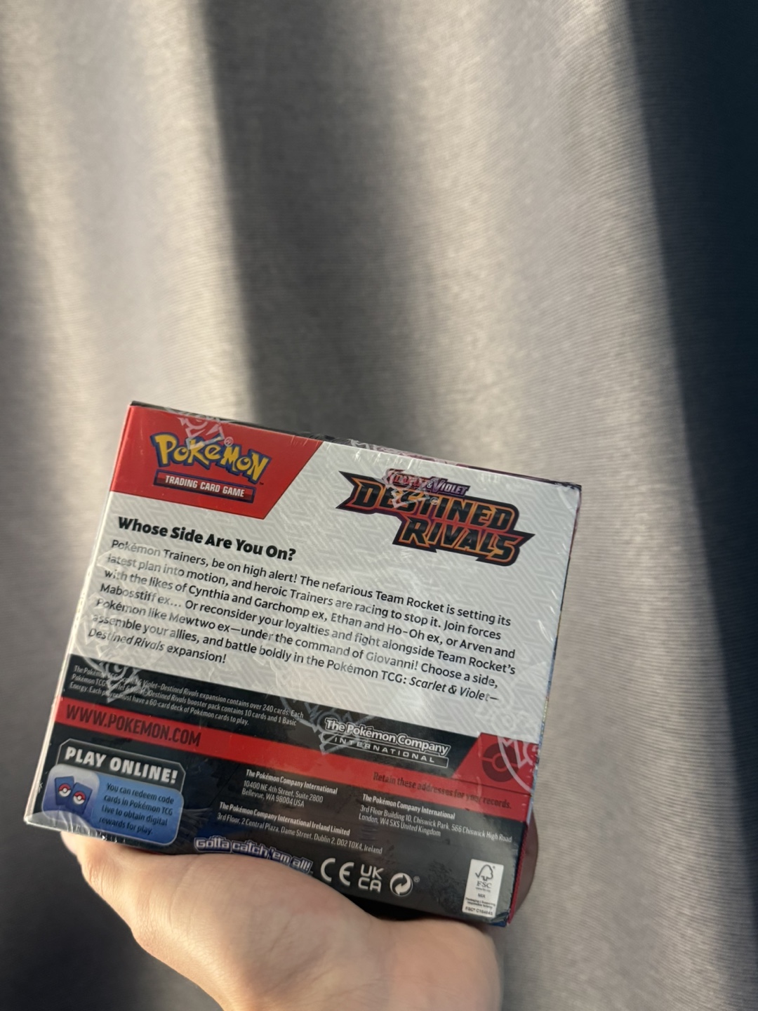 Pokemon Destined Rival Booster Box - photo 2