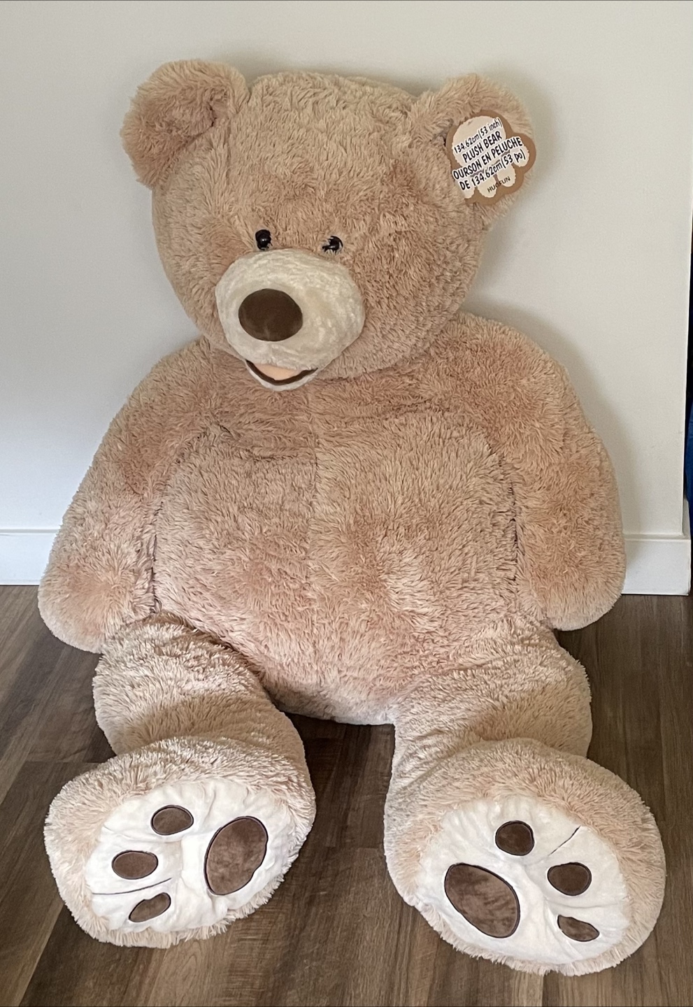 Giant Plush Bear - 53 Inches #freecycle
