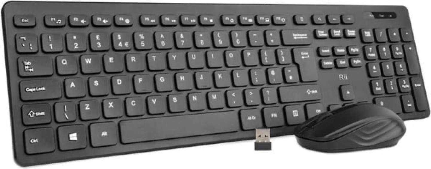 Rii Wireless Keyboard and Mouse Combo