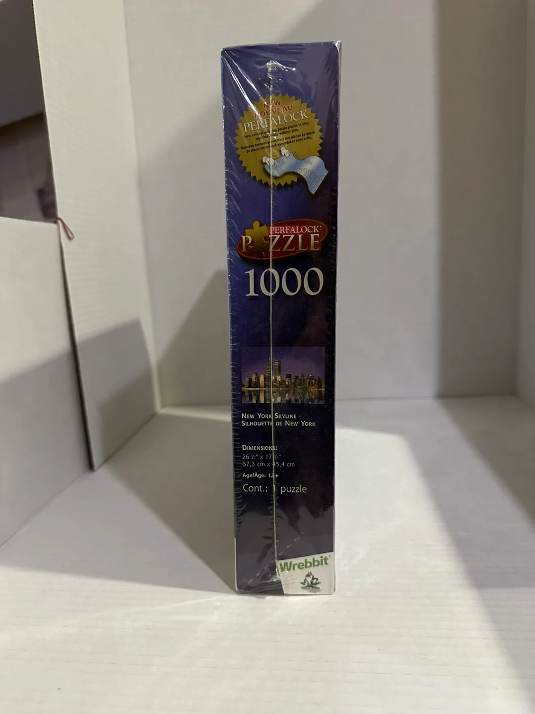 Wrebbit 1000-Piece Commemorative New York Skyline Puzzle image indicator(4)