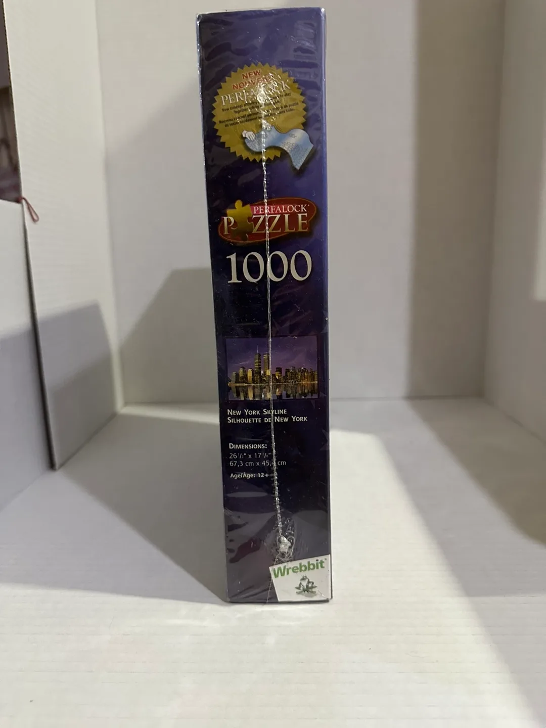 Wrebbit 1000-Piece Commemorative New York Skyline Puzzle image indicator(3)