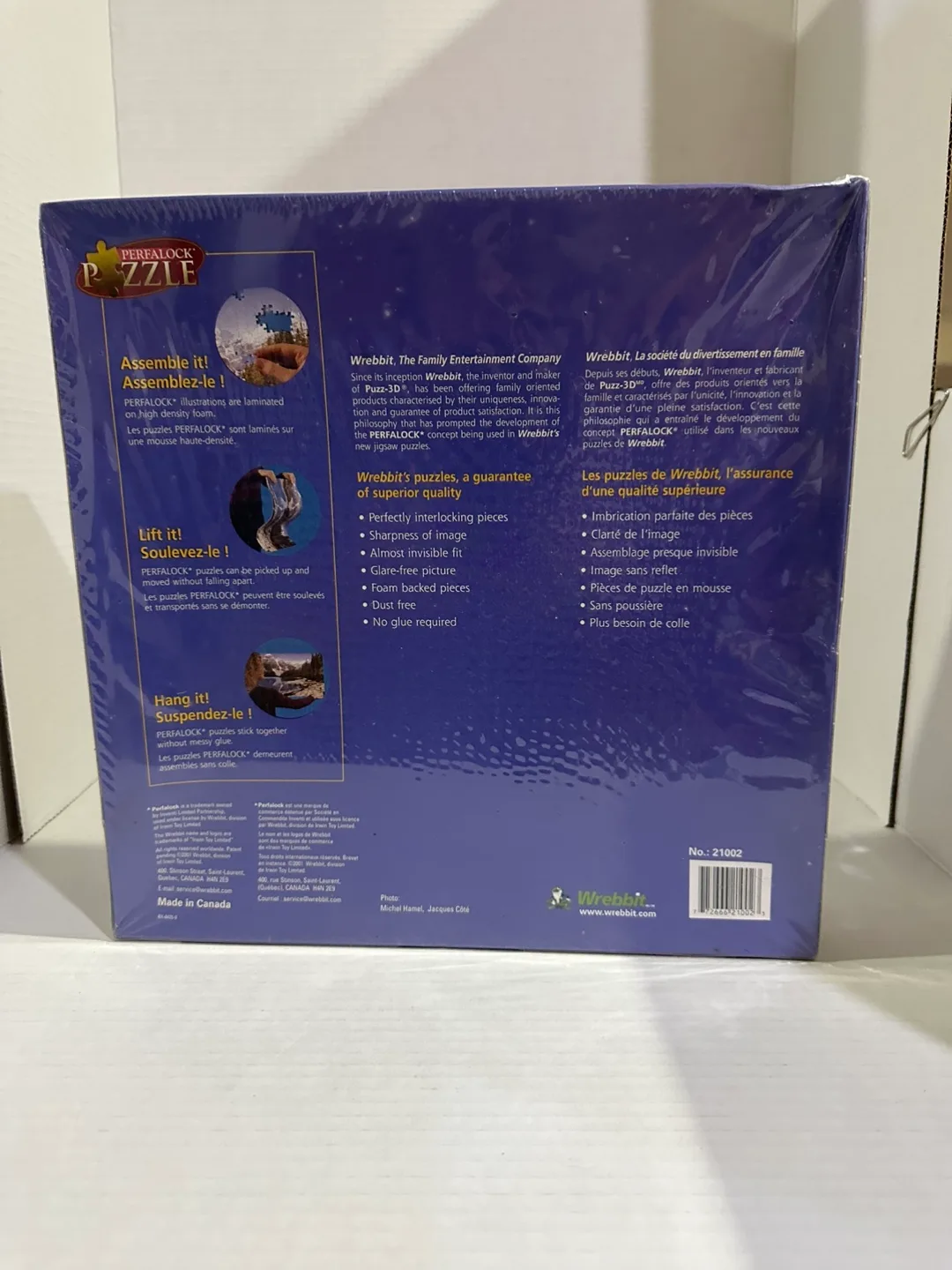 Wrebbit 1000-Piece Commemorative New York Skyline Puzzle image indicator(2)