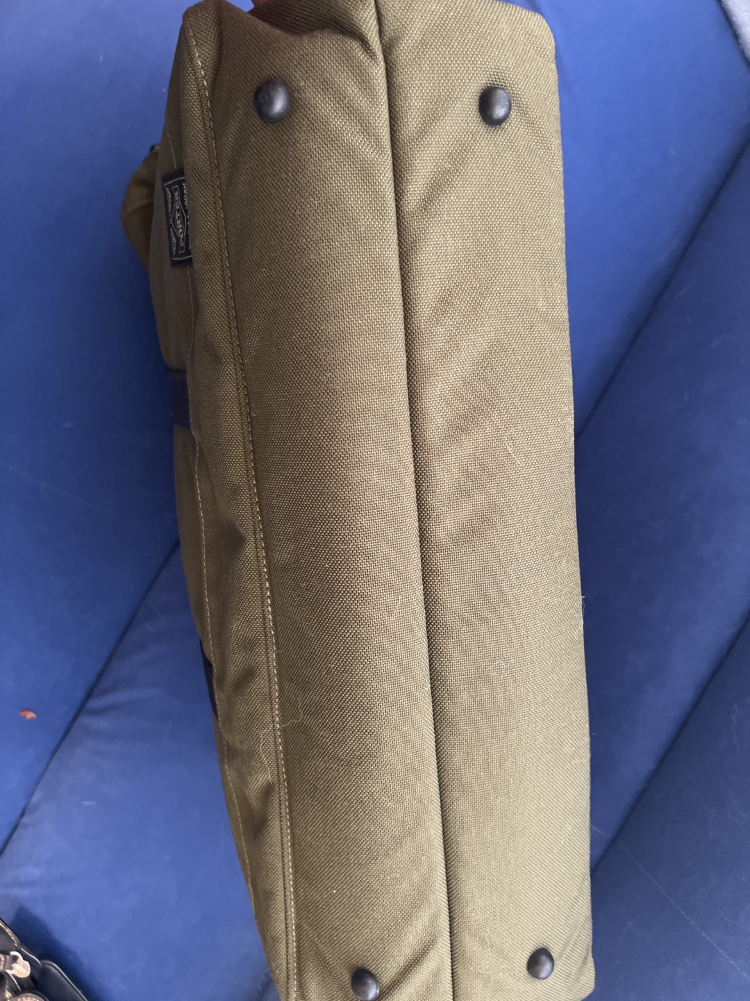 Porter Yoshida & Co. Olive Green Canvas Travel Bag - photo 3