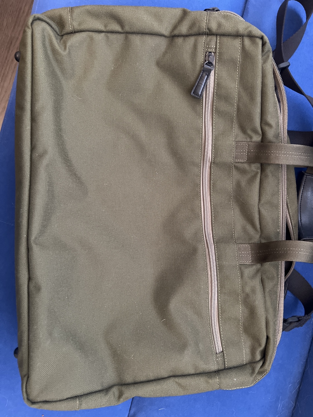Porter Yoshida & Co. Olive Green Canvas Travel Bag - photo 2