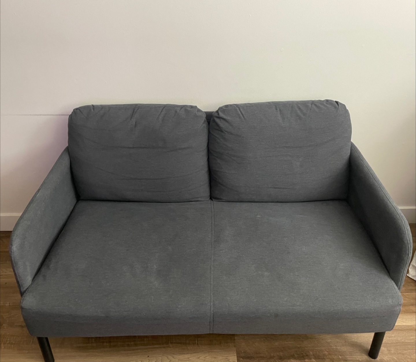 Grey Two-seater Sofa