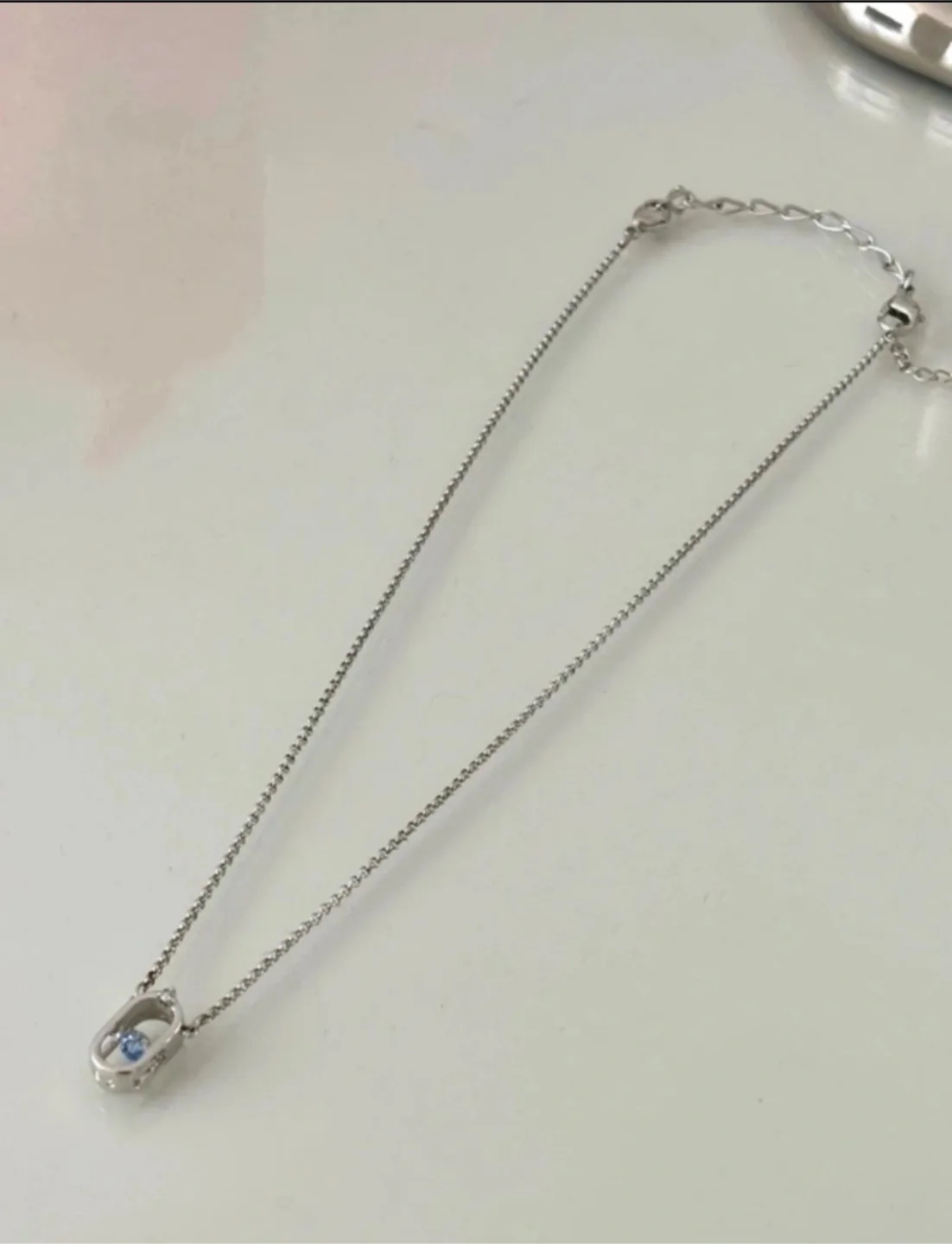 Swarovski Sparkling Dance Necklace - Blue image indicator(2)