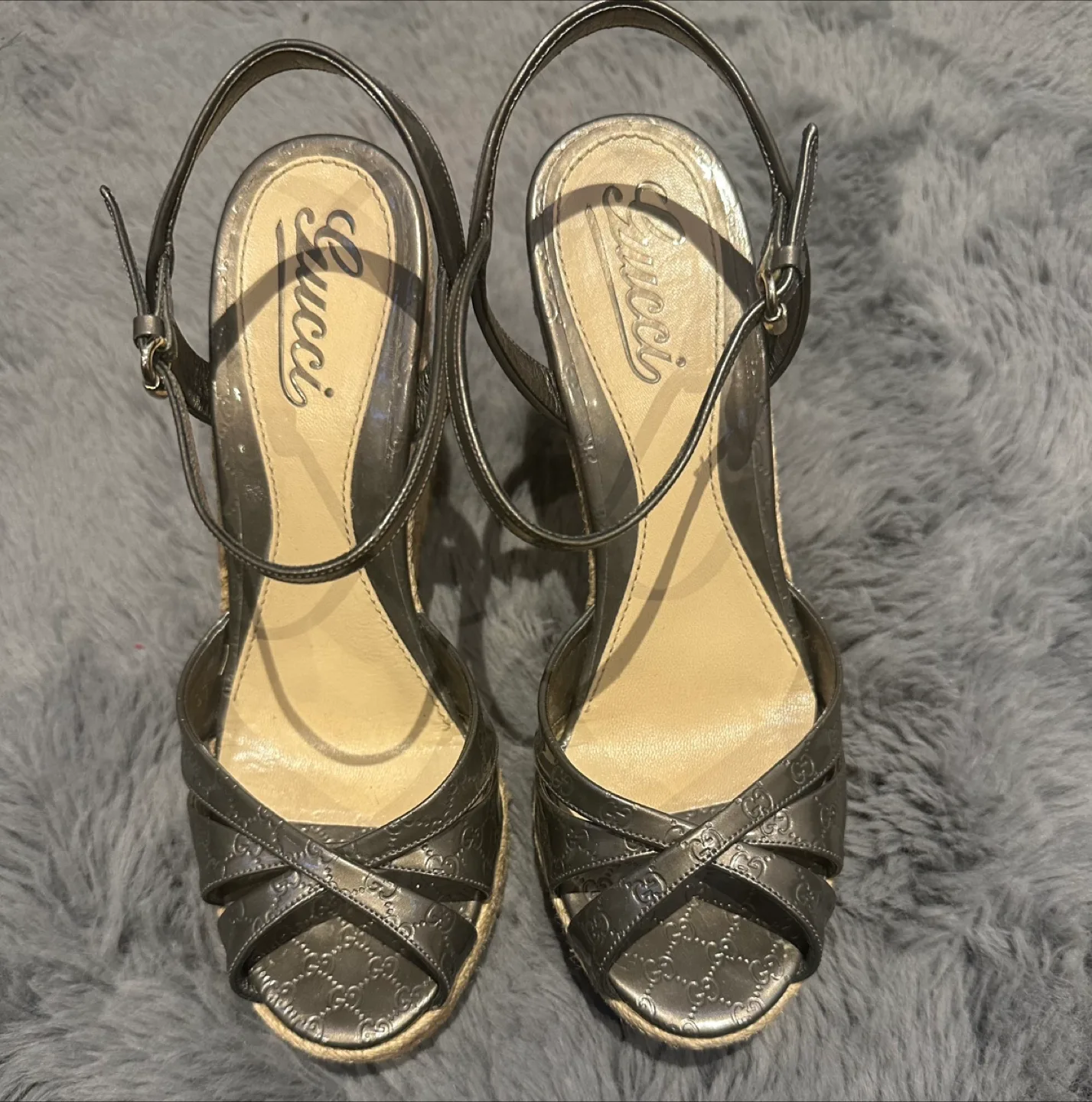 Gucci Wedge Sandals thumbnail