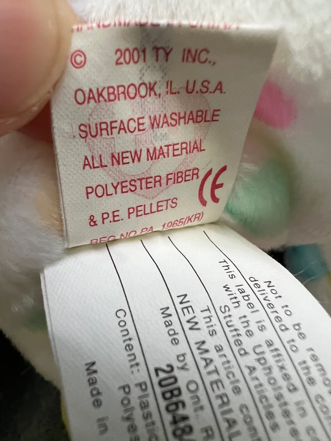 Kissme Beanie Baby Valentine's Bear image indicator(3)