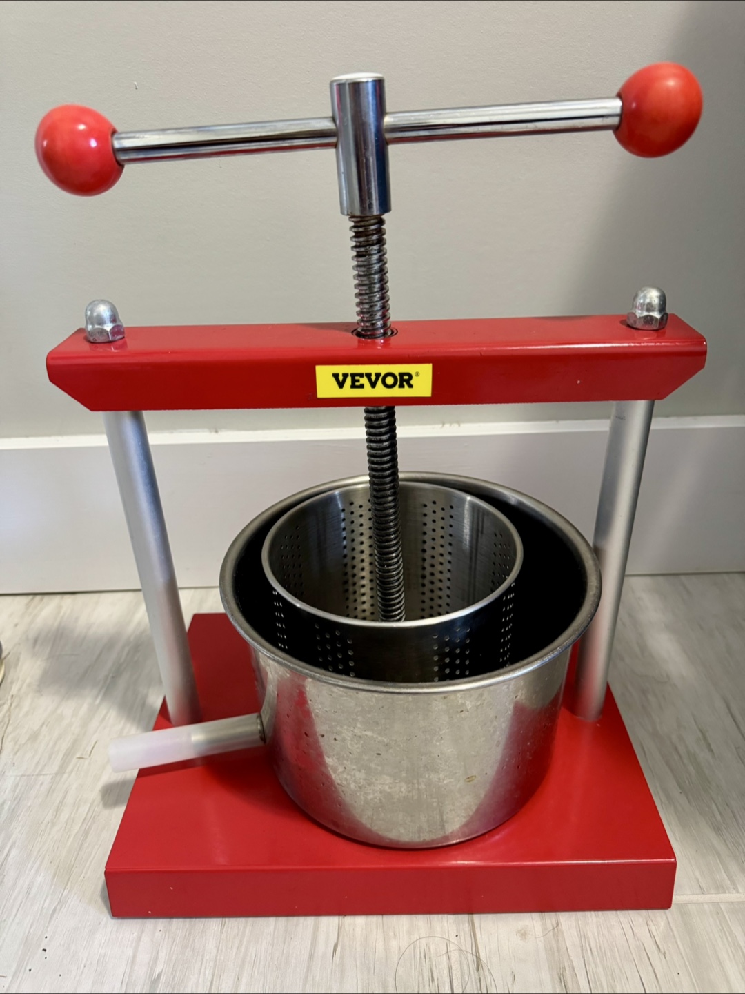 VEVOR Manual Fruit Press Juice Extractor