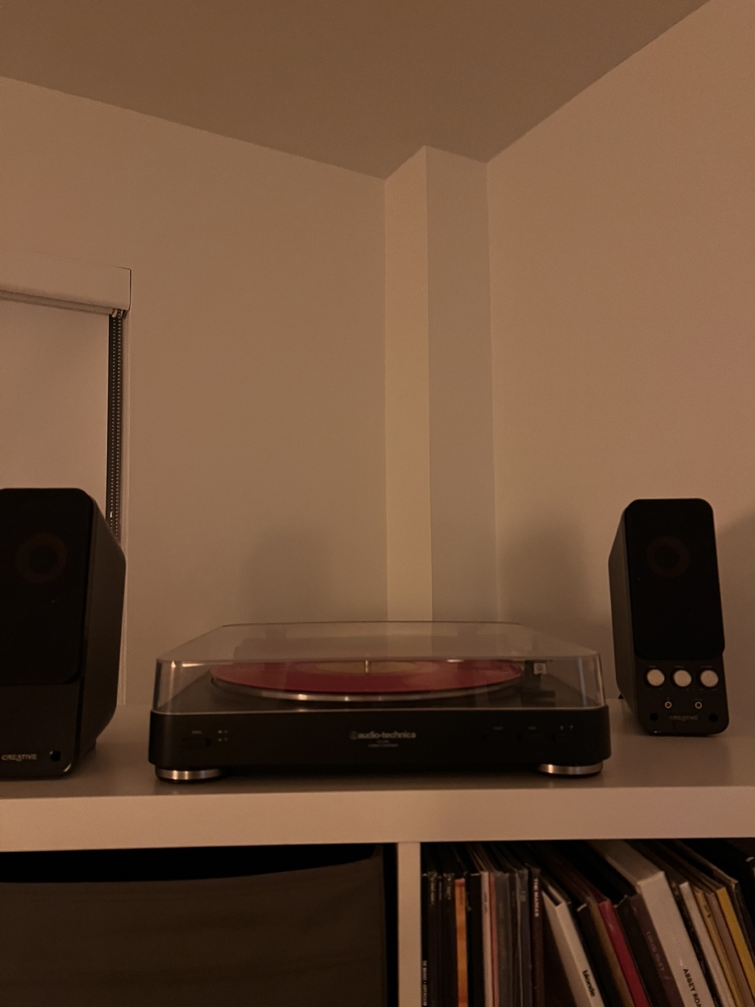 Creative Computer Speakers & Audio-TechnicaTurntable