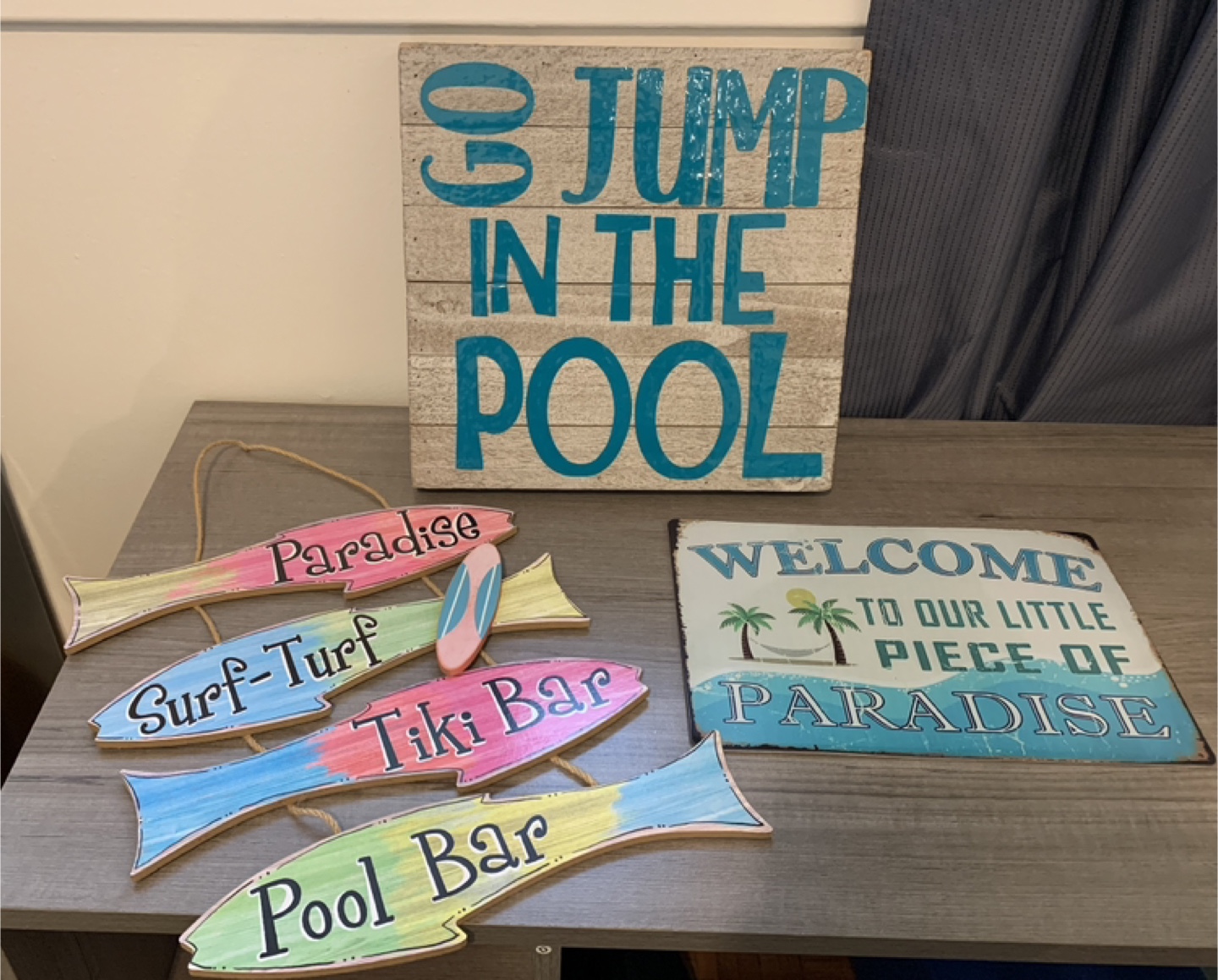 Bar/Pool signs