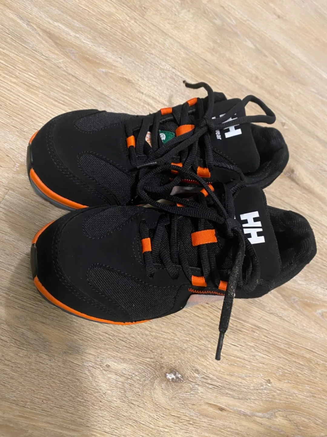 HH Workwear Black and Orange Safety Shoes thumbnail