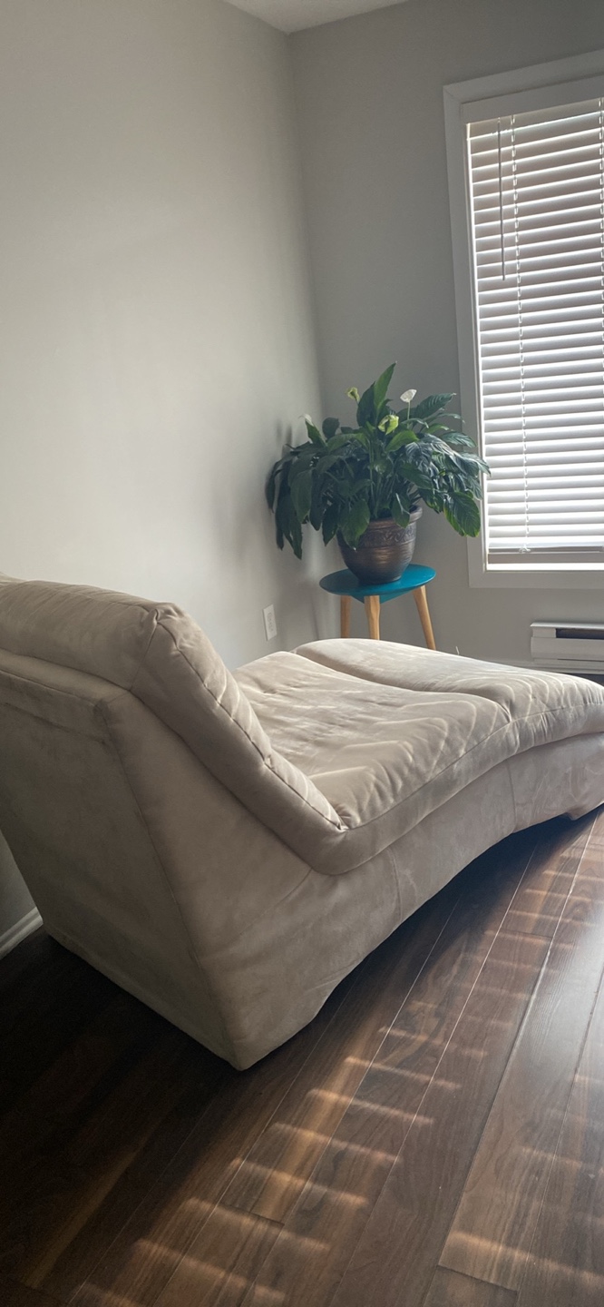 Beige Chaise Lounge very clean