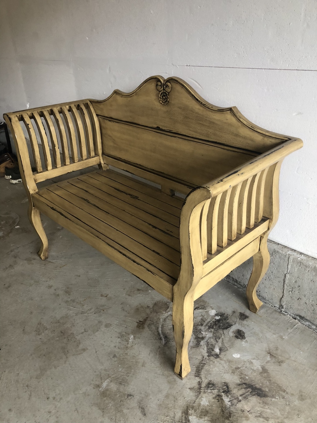 French Country Style Bench - photo 3